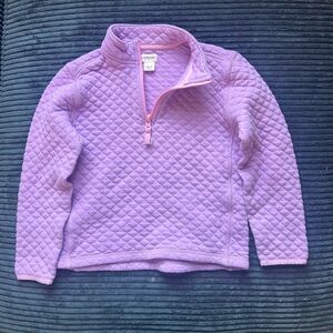 Crewcuts Lavender Quilted Kids Sweatshirt